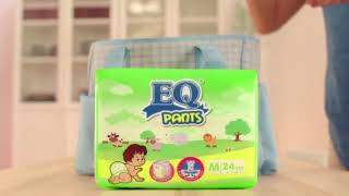 EQ Pants  Go for easy diaper change anytime anywhere [upl. by Ynnod342]