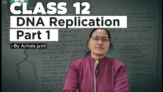 DNA Replication Part 1 Chapter 5 Class 12th [upl. by Suirtimid]