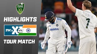 Prime Ministers XI v India 202425  Tour match [upl. by Anerom531]