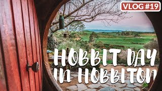 INTERNATIONAL HOBBIT DAY IN HOBBITON  HOBBITON MOVIE SET  VLOG 19 [upl. by Olympium]