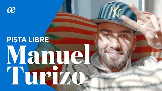 Manuel Turizo tiene Pista Libre  quotLa música nos hace sentir bien uno siente libertadquot [upl. by Nydnarb]