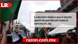 Corte de Colombia despenaliza el aborto hasta las 24 semanas de gestación [upl. by Amle]