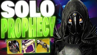 Solo Flawless Prophecy Dungeon Solar Hunter Season Of Wish Destiny 2 [upl. by Ary774]