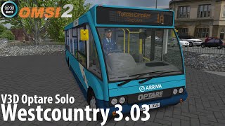 OMSI 2  Optare Solo  Westcountry 303 [upl. by Nytsud909]