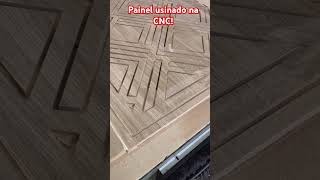 Painel usinado na CNC caixas wood cnc cortes [upl. by Sokim]