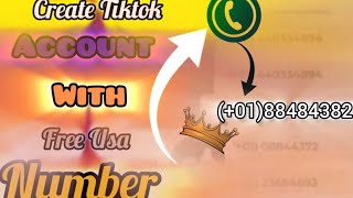 Create Unlimited TikTok Accounts Using USA NumbersFull Method By Pak Cyber Team [upl. by Rehpotsihc311]