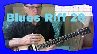 Blues Riff 26 Smoke Stack Lightning Howlin Wolf Guitar Lesson part 6 [upl. by Naeroled]