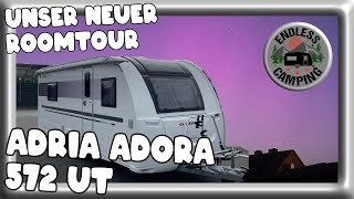 Adria Adora 572 UT  Wohnwagen Roomtour [upl. by Trini11]