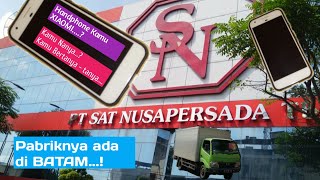 SAT NUSAPERSADA Pabrik Handphone XIAOMI di BATAM [upl. by Falcone]