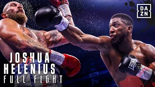 FULL FIGHT  Anthony Joshua vs Robert Helenius [upl. by Kcirdek]