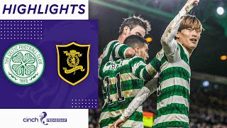 Celtic 21 Livingston  Furuhashi Helps League Leaders Restore Nine Point Lead  cinch Premiership [upl. by Amej426]