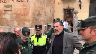 Manifestación contra la retirada de la Cruz en Callosa de Segura [upl. by Goody]