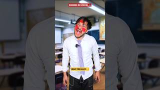 Zombies In School 🧟‍♂️🏫 Wait For Last 🤣 shorts comedy zombieshorts funny aruj [upl. by Ecirtak713]