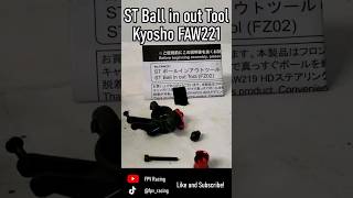 How to use Kyosho FAW221 tool [upl. by Aicilana]