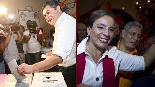 Dos candidatos se dicen ganadores de la presidencia en Honduras  Noticiero Univisión [upl. by Brodench]