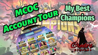 Marvel Contest of Champions Account Tour A Look at My Best Champions [upl. by Eveineg]