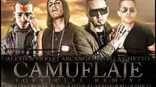 Camuflaje Oficial Remix  Alexis Fido Ft Arcangel y De La Ghetto  REGGAETON 2011 [upl. by Lerej]