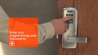 Electronic Locks  COSeries How to Manage your CO100 with Manual Programming [upl. by Pihc798]