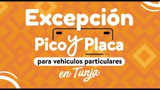 Tutorial para inscribirse a las excepciones de Pico y Placa en Tunja [upl. by Pazit]