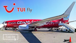 The TUI Holiday flight experience  B737800 with SKY INTERIOR Hamburg to Heraklion  PERFECT fare [upl. by Hullda]