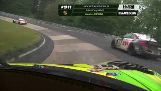 911 Manthey GRELLO Porsche 24h Nürburgring 2024 until RED FLAG [upl. by Hernando]