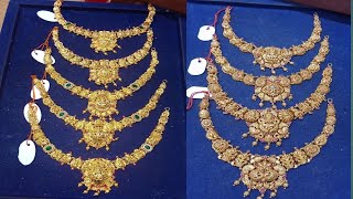 ✨️Light weight necklace designs with weight  gold necklace designstrending jewellery ✨️ [upl. by Daphene]