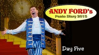 Andy Fords Panto Diary 2013 Day Five [upl. by Hairaza945]