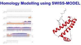 Homology Modelling using SWISSMODEL [upl. by Lancey]