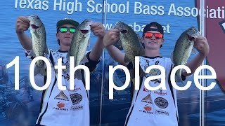 Lake Texoma Bass Fishing  October THSBA  Fall pattern [upl. by Breeze]