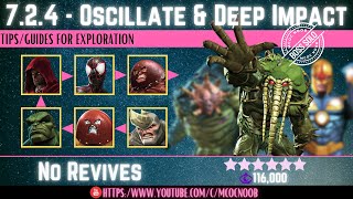 MCOC Act 724  Oscillate amp Deep Impact  Book 2 Act 12  TipsGuides  No Revives [upl. by Noletta]