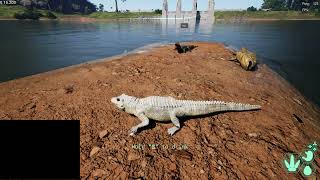 I Spent 24 Hours in The Isle and Caught the LARGEST Crocodile EVER [upl. by Merete]