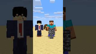 HELP Herobrine To Power Up Mine With Heavier And Heavier Block friendship shorts trending anime [upl. by Urbas]