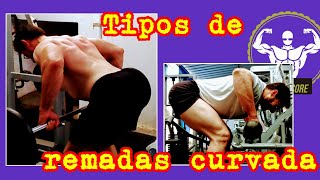 Tipos de remada curvada Musculação adaptativa Bodybuilding 🏅 RADDICORE ® [upl. by Enihsnus]