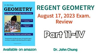 2023 August Regent Geometry Review [upl. by Pain]