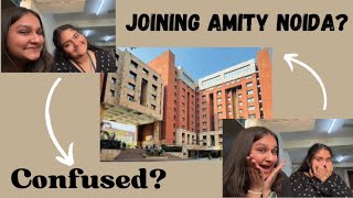 Confused for Amity Noida Placements  Admission  Classes  Review  WATCH BEFORE TAKING ADMISSION [upl. by Festatus]