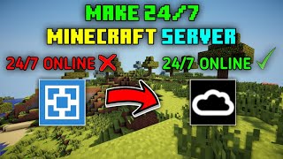 Make Free 247 Minecraft Server  Better Than Aternos  JavaPE  GamerShivaYT [upl. by Eisyak561]