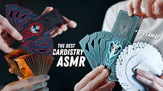 Cardistry ASMR 12  The BEST Soothing CardShuffling of the Year  Extended Edition [upl. by Haduhey]