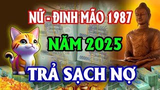 Hé Lộ Tử Vi Tuổi Đinh Mão 1987 Nữ Mạng Năm 2025 HƯỞNG PHÚC TRỜI BAN Tiền Về Tới Tấp [upl. by Mcgill]