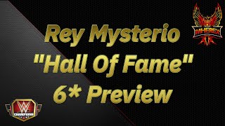 Rey Mysterio Hall Of Fame 6 Preview Featuring 5 Builds [upl. by Nylakcaj549]