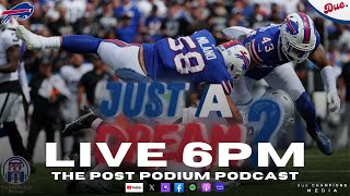 Buffalo Bills Is The Linebacker Experiment Working  Post Podium Pod  Due Champions Live [upl. by Anival254]