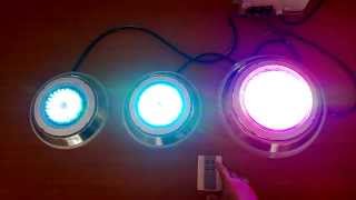 6 12 and 24 watt Swimming Pool LED light [upl. by Arehsat677]