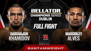 Sarvarjaron Khamidov vs Marcirley Alves  Bellator Dublin [upl. by Merp]