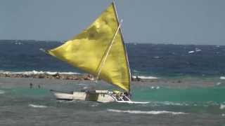 Marshallese Canoe race [upl. by Netsrejk873]