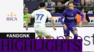 HIGHLIGHTS RSC Anderlecht  KRC Genk  20242025 [upl. by Gordy]