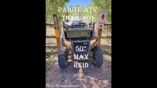 Paiute ATV Trail 01 The entire 50 inch section of the Max Reid Trail Full Trail 4K [upl. by Chalmers]