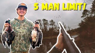 WOOD DUCKS in the SWAMP  5 MAN LIMIT [upl. by Assirek]