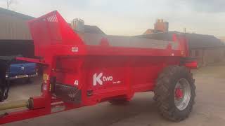 Ktwo Duo 600 Muckspreader DampA Kidd LTD wwwdandakiddcouk [upl. by Eupheemia]