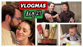 VLOGMAS DAY 27  Shopping for Makeup  Target Ben Emily amp Ralph Return [upl. by Ahcilef]