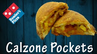 Make Calzone Pockets at home like Dominos  Simply Yummylicious [upl. by Antoinette]