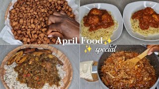 what we eat in a month cook withme all Sierra Leone 🇸🇱 foods aestheticcooking [upl. by Kline]